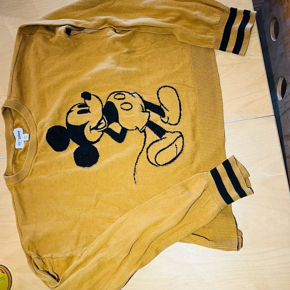 Gap Micky Mouse sweater sz 14-16